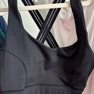 IVL Black Sports Bra